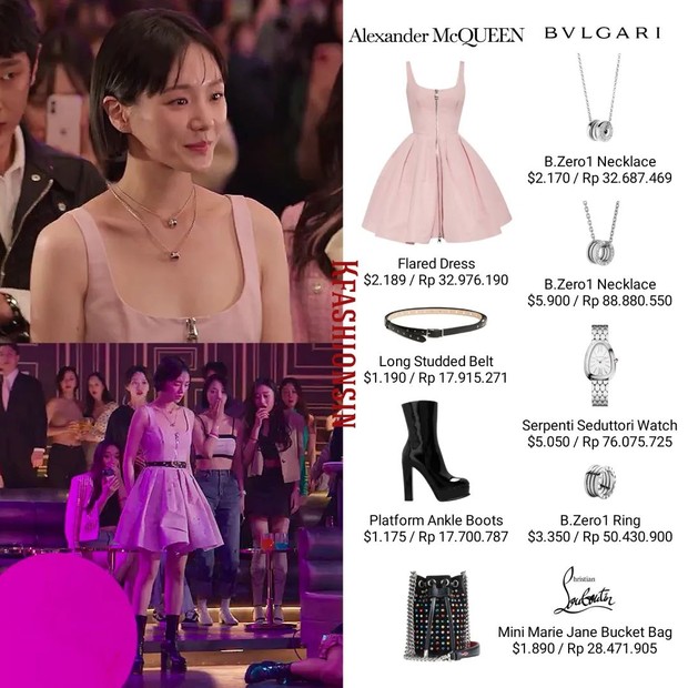 Potret Park Gyu Young dalam salah satu adegan drama Celebrity/instagram/kfashionsin Gaya busana aktris Park Gyu Young di drama Korea Celebrity.