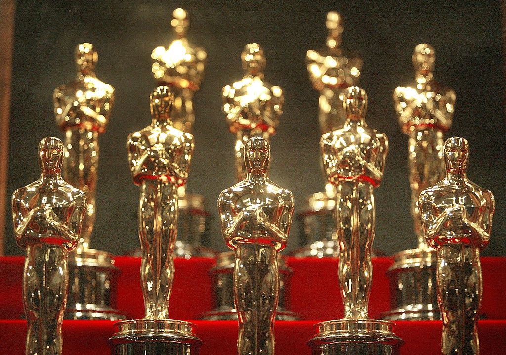 CHICAGO - JANUARY 23:  Oscar statuettes are displayed during an unveiling of the 50 Oscar statuettes to be awarded at the 76th Academy Awards ceremony January 23, 2004 at the Museum of Science and Industry in Chicago, Illinois. The statuettes are made in Chicago by R.S. Owens and Company.  (Photo by Tim Boyle/Getty Images)