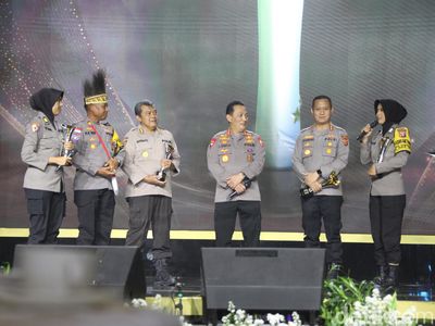 Amanat Kapolri Kepada Jawara Hoegeng Awards 2023