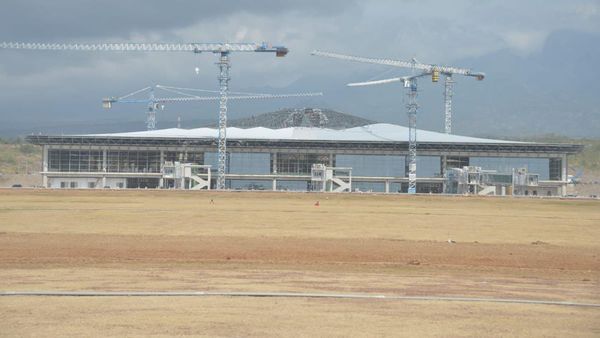 Penampakan Terkini Proyek Bandara Besutan Gudang Garam
