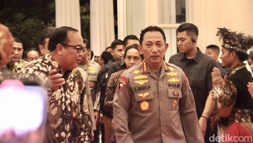 Kapolri, Jenderal Listyo Sigit Prabowo Hadir pada malam puncak penganugerahan Hoegeng Awards 2023