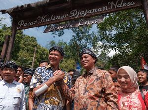 Ganjar Bagikan Pengalaman Majukan Desa Wisata ke Walkot Pariaman