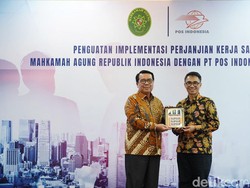 Mahkamah Agung Gandeng Pos Indonesia untuk Dokumen Surat Rahasia