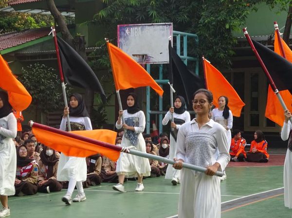 Suasana MPLS di SMAN 78 Jakarta, Dibuka Pertunjukan Ekskul