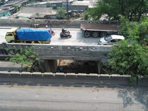 Perbaikan Jembatan Akses Marunda Selesai 100%