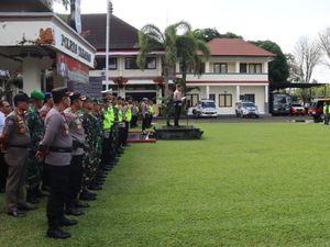 220 Polisi Diterjunkan untuk Amankan Pemilihan Perbekel di 14 Desa