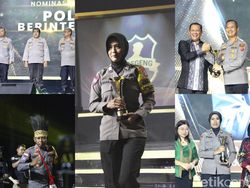 Potret 5 Polisi Teladan Penerima Hoegeng Awards 2023