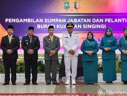 Sah! Suhardiman Amby Gantikan Andi Putra Jadi Bupati Kuansing