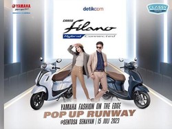 Uniknya Perpaduan Futuristik Fesyen-Otomotif Yamaha Fashion on The Edge