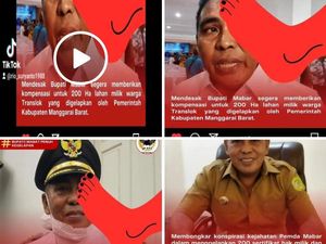 Bupati Manggarai Barat Laporkan Netizen gegara Tempel Kaki di Muka