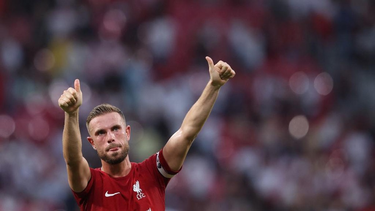 Jordan Henderson merapat ke klub Arab Saudi Al Ettifaq. (Foto: AFP/RONNY HARTMANN)
