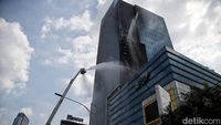 K-Link Tower Jaksel Kebakaran, Begini Kondisinya