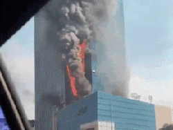 Kebakaran Gedung K-Link Berawal dari Lantai 7, Merambat ke Videotron
