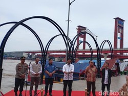 2 Dermaga di Kota Palembang Diresmikan, Habiskan Dana Rp 182 Miliar