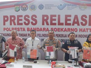 Polisi Gagalkan Pengiriman 374 CPMI Ilegal di Soetta, 17 Pelaku TPPO Dibekuk Polisi Gagalkan Pengiriman 374 CPMI Ilegal di Soetta, 17 Pelaku TPPO Dibekuk
