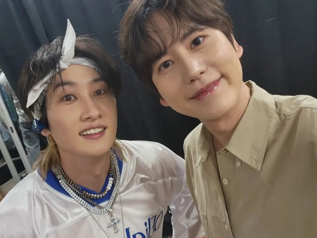 Potret Eunhyuk dan Kyuhyun Super Junior