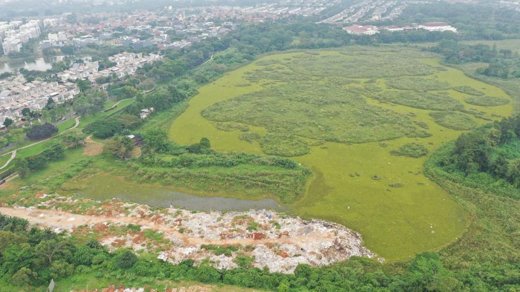Potret Situ Cihuni yang Menciut Usai 7 Tahun Jadi Sengketa Potret Situ Cihuni yang Menciut Usai 7 Tahun Jadi Sengketa