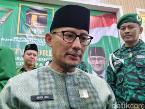 Sandiaga Sepakat soal Cawapres Kriteria Ganjar yang Tak Nusuk dari Belakang Sandiaga Sepakat soal Cawapres Kriteria Ganjar yang Tak Nusuk dari Belakang