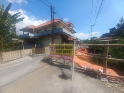 Jalan Jebol di Sukasada Segera Diperbaiki, Telan Anggaran Rp 1 Miliar