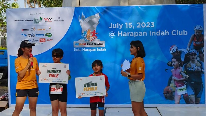 Ajang triathlon di Bekasi ini diikuti oleh peserta anak-anak mulai 5 tahun (Istimewa) Ajang triathlon di Bekasi ini diikuti oleh peserta anak-anak mulai 5 tahun (Istimewa)