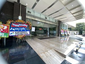 Usai Kebakaran, Resepsi Pernikahan di K-Link Tower Tetap Digelar Hari Ini