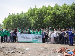 Pegadaian-TNI AL Kembangkan Kampung Bahari Nusantara di Muara Gembong
