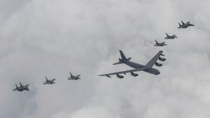 Potret Pesawat Tempur AS-Korsel Seliweran di Semenanjung Korea