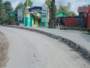 Tiga Ruas Jalur Evakuasi Pengungsi Gunung Merapi Klaten Dicor