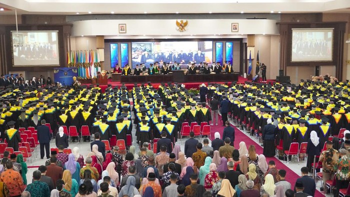 Wisuda Universitas Brawijaya (UB), Sabtu (15/7/2023)