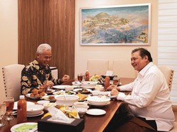 Cerita Airlangga Makan Siang dengan Ganjar dan Tea Time dengan Prabowo