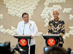 Proyek Jokowi Rp 258 T di Balik Ganjar Temui Airlangga di Lapangan Banteng