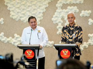 Undang Ganjar, Airlangga Bahas Percepatan Proyek Strategis Nasional di Jateng Undang Ganjar, Airlangga Bahas Percepatan Proyek Strategis Nasional di Jateng