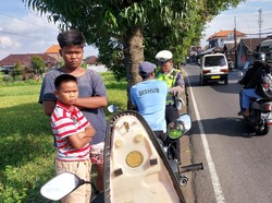 963 Pelanggar Operasi Patuh Agung 2023 di Klungkung, 459 Ditilang