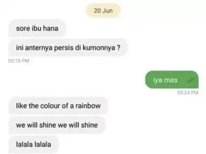 Chat Kocak Driver Ojol dan Penumpang, Absurd Banget