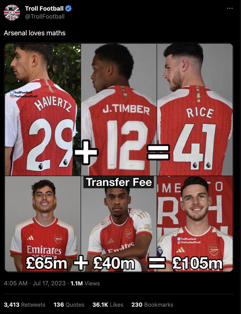 Cocoklogi Arsenal