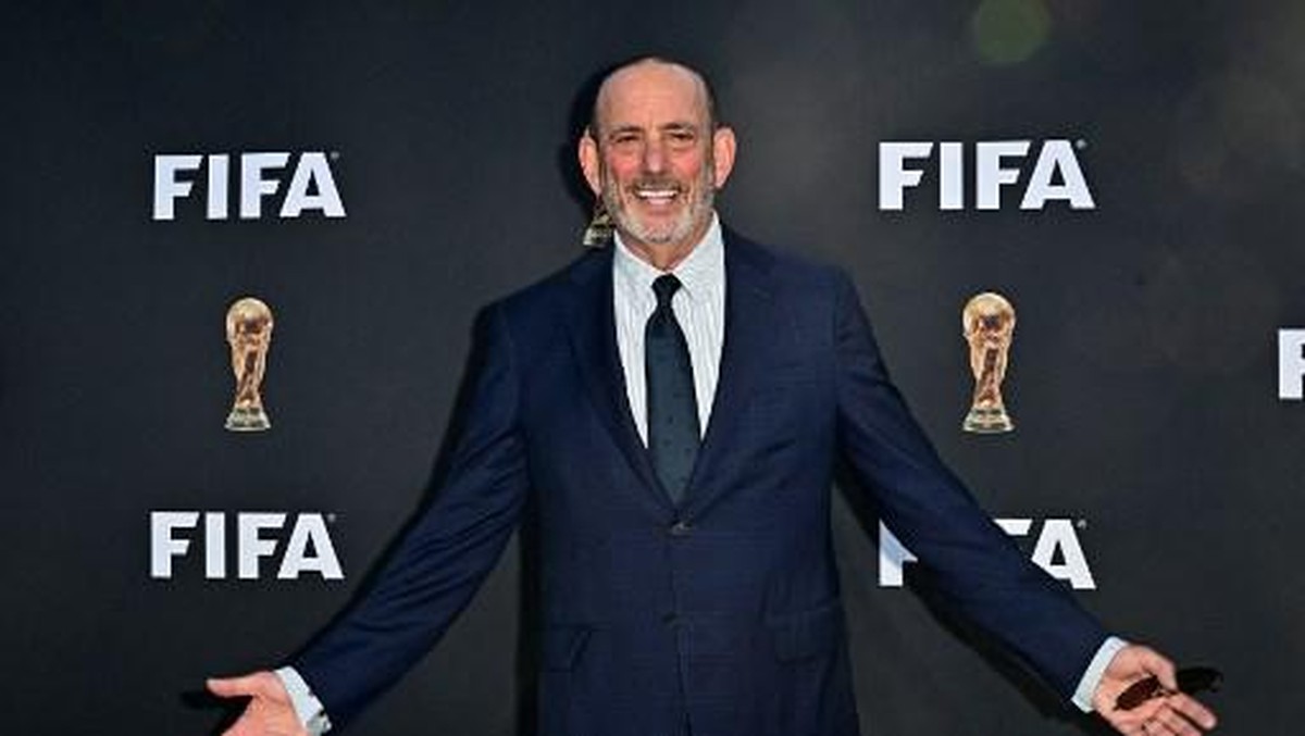 Bos MLS Don Garber yakin liganya tak kalah menarik ketimbang Arab Saudi (AFP/FREDERIC J. BROWN)
