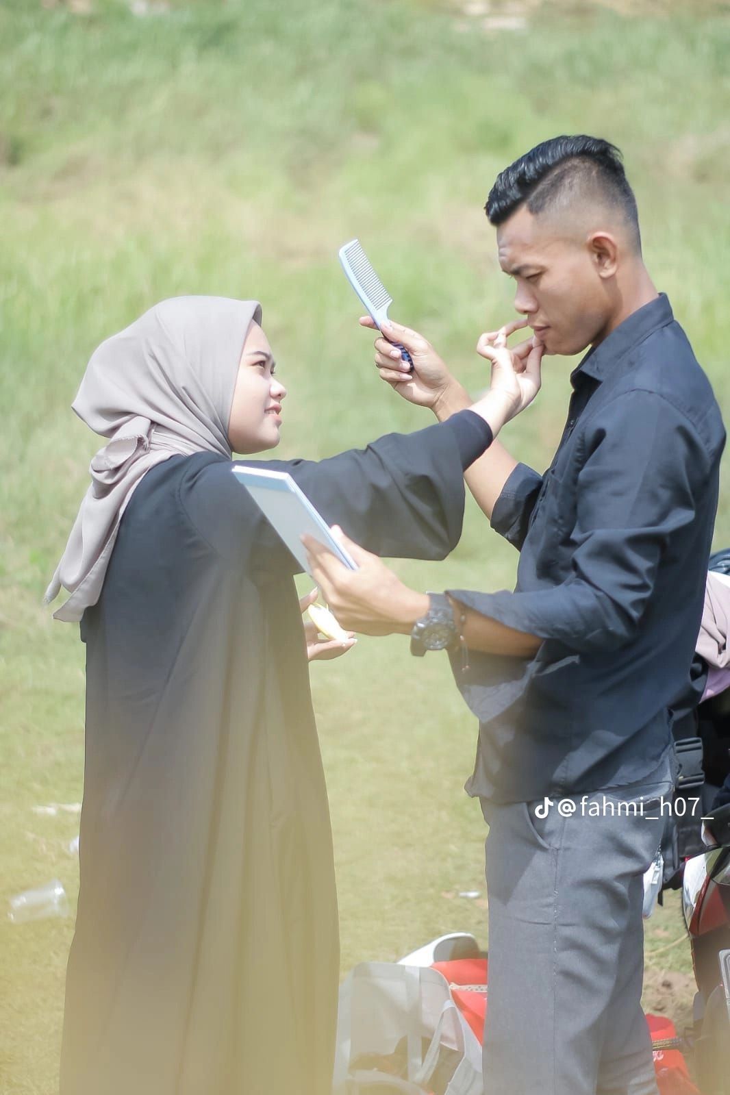 Fahmi Husein dan Anggi Anggraeni