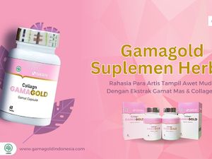 Gamagold Suplemen Herbal, Rahasia Para Artis Tampil Awet Muda