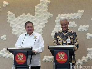 Ganjar Temui Airlangga, Ini yang Dibahas Ganjar Temui Airlangga, Ini yang Dibahas