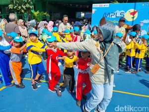 SD di Surabaya Tekankan Bahaya Penculikan Anak Hari Pertama MPLS
