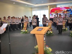5 Kapolres Baru di Sumsel Dilantik, Ini Daftarnya