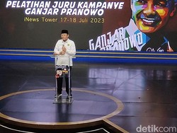 Mardiono Buka Pelatihan Jurkam Ganjar, Singgung Sosok Penerus Jokowi