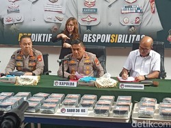 Terungkap Modus Transaksi Sabu 36 Kg di Gerobak, Kurir Dijanjikan Rp 50 Juta