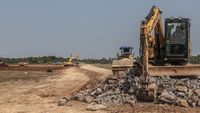 Foto-foto Progres Pembangunan Tol Serang-Panimbang Seksi III
