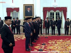 Daftar Terbaru Menteri dan Wamen Kabinet Jokowi Hasil Reshuffle Juli 2023
