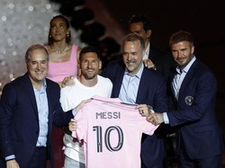 Lionel Messi bergabung ke Inter Miami sejak musim panas 2023. Kontraknya sampai musim panas 2025 (Reuters)