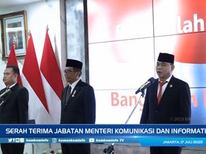 Usai Dilantik Jokowi, Budi Arie Jalani Sertijab Menkominfo dari Mahfud