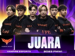 Vampire Esports Juara PMWI 2023 PUBG Mobile, Wakil RI Peringkat Lima