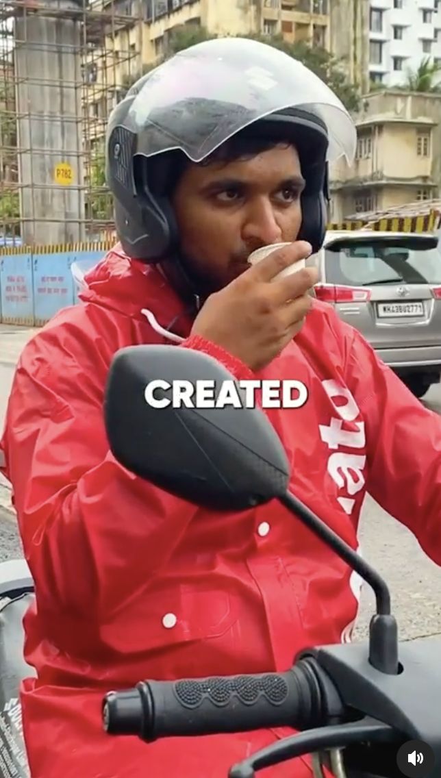 Vlogger Bikin Tempat Buat Ojol, Ada Teh dan Gorengan Gratis!