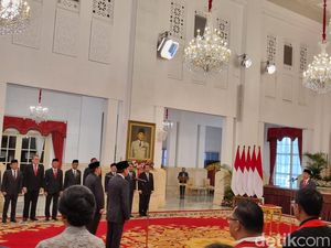 Jokowi Lantik Djan Faridz dan Gandi Sulistiyanto Jadi Wantimpres